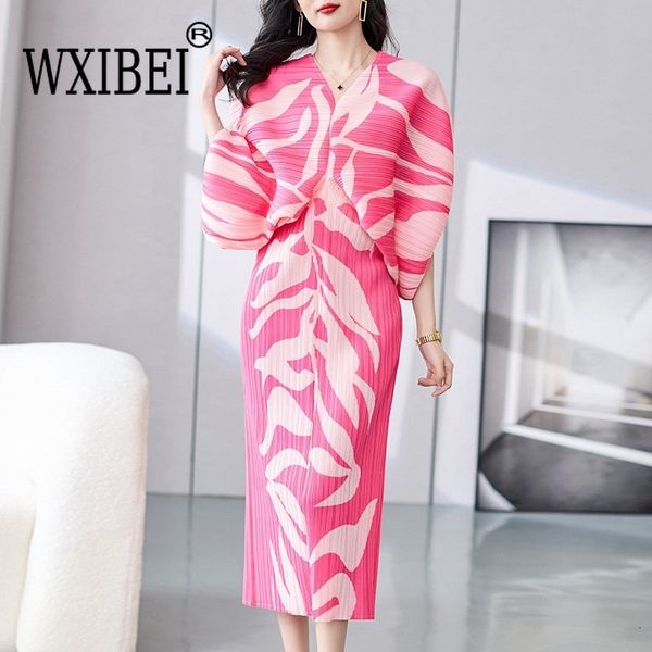 urban dresses elegant batwing sleeve printing pleated long dress for women 2023 spring summer fashion v neck loose female clothing fc458 230, White;black
urban dresses elegant batwing sleeve printing pleated long dress for women 2023 spring summer fashion v neck loose female clothing fc458 230, White;black