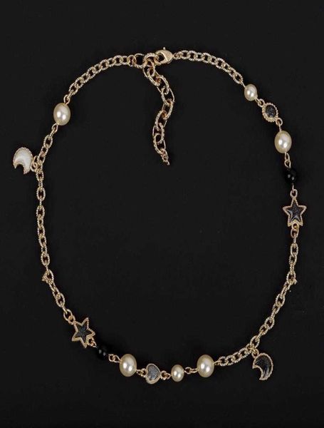 brand fashion jewelry women vintage gold color black star resin pearls necklace choker sweater chain party fine fashion jewelry4747281, Silver
brand fashion jewelry women vintage gold color black star resin pearls necklace choker sweater chain party fine fashion jewelry4747281, Silver