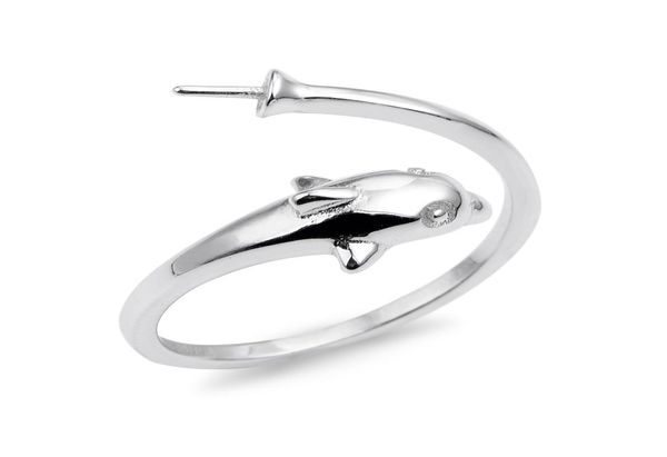 dolphin design pearl ring mount jewelry findings blanks 925 sterling silver for diy making 5 pieces1023733, Slivery;crystal
dolphin design pearl ring mount jewelry findings blanks 925 sterling silver for diy making 5 pieces1023733, Slivery;crystal