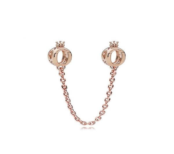 fit sterling silver bracelet rose gold crown safety chain european ser clip lock charm fits p bracelet jewelry findings 6938976, Black
fit sterling silver bracelet rose gold crown safety chain european ser clip lock charm fits p bracelet jewelry findings 6938976, Black