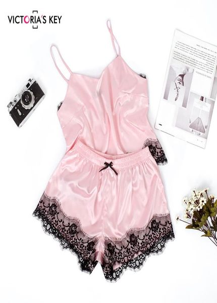 suphis pink satin pajamas women summer sleepwear spaghetti strap cami bow knot shorts silk slip lace pajama set y2004254664794, Black;red 
suphis pink satin pajamas women summer sleepwear spaghetti strap cami bow knot shorts silk slip lace pajama set y2004254664794, Black;red