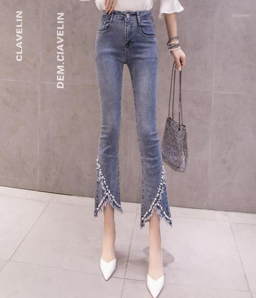 women039s jeans plus size flare for women beaded tassel high waist elastic slim denim pants ankle length femme trousers boyfrie6201839, Blue
women039s jeans plus size flare for women beaded tassel high waist elastic slim denim pants ankle length femme trousers boyfrie6201839, Blue
