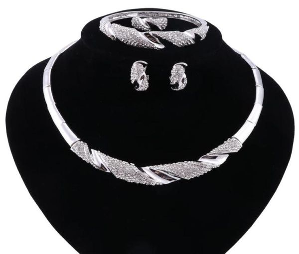 2 colors gold silver plated women statement necklace bracelet ring earrings for party wedding jewelry sets2877946, Black
2 colors gold silver plated women statement necklace bracelet ring earrings for party wedding jewelry sets2877946, Black
