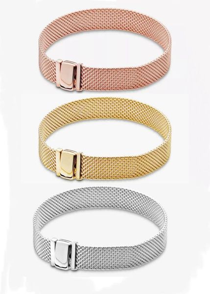 lady bracelets european 925 sterling silver reflexions mesh fit for style jewelry women securing clip beads charm bangle6588301, Golden;silver
lady bracelets european 925 sterling silver reflexions mesh fit for style jewelry women securing clip beads charm bangle6588301, Golden;silver