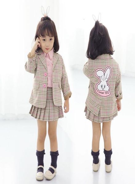 2020 autumn baby girl clothing set 2pcs cartoon bunny jacketskirt children plaid suit blazer kids outfit suit girls clothes set7493051, White
2020 autumn baby girl clothing set 2pcs cartoon bunny jacketskirt children plaid suit blazer kids outfit suit girls clothes set7493051, White