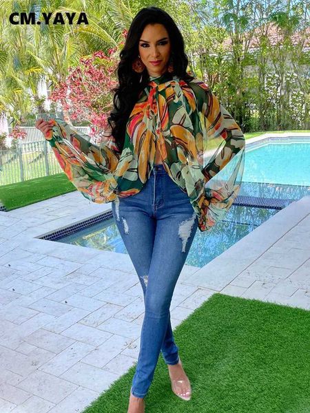 women's blouses shirts cm.yaya fashion women leaf printed stand collar batwing long sleeve split blouse 2023 summer beach chic shirt l, White
women's blouses shirts cm.yaya fashion women leaf printed stand collar batwing long sleeve split blouse 2023 summer beach chic shirt l, White