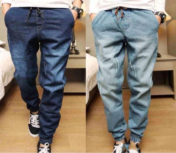 new mens denim jeans men drawstring slim fit denim joggers mens joggers jeans stretch elastic jean casual pencil pants mxl1456580, Blue
new mens denim jeans men drawstring slim fit denim joggers mens joggers jeans stretch elastic jean casual pencil pants mxl1456580, Blue