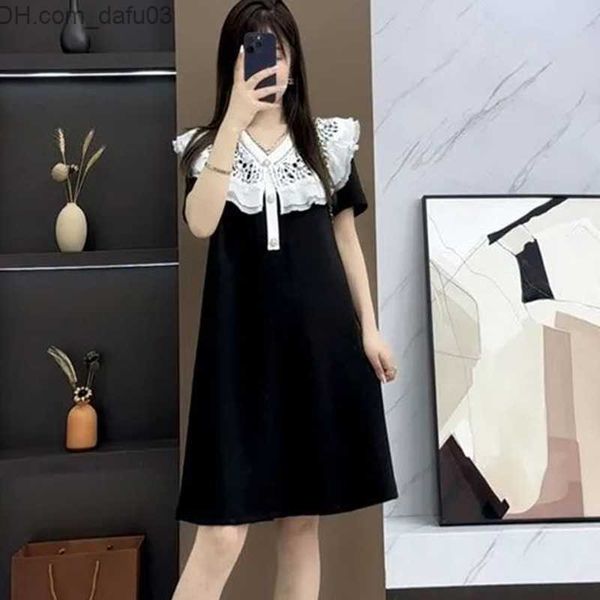 urban dresses cute peter pan collar panel folding hollow lace pleated mini dress women's clothing 2023 summer new super large party dre, White;black
urban dresses cute peter pan collar panel folding hollow lace pleated mini dress women's clothing 2023 summer new super large party dre, White;black
