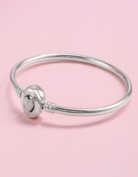 love heart clasp bangle bracelet authentic 925 sterling silver womens engagement jewelry with original gift box for charms bracelet3939272, Black
love heart clasp bangle bracelet authentic 925 sterling silver womens engagement jewelry with original gift box for charms bracelet3939272, Black