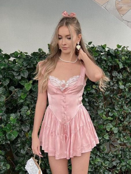 casual dresses boho inspired pink satin romper dress women buttons off shoulder ruffle 2022 summer party vintage laides9029624, Black;gray
casual dresses boho inspired pink satin romper dress women buttons off shoulder ruffle 2022 summer party vintage laides9029624, Black;gray