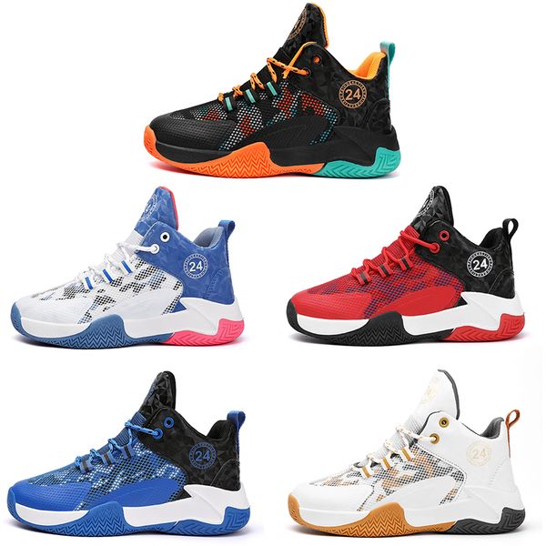 2023 kids basketball shoes boy girl breathable white blue black orange red golden trainers outdoor sports
2023 kids basketball shoes boy girl breathable white blue black orange red golden trainers outdoor sports