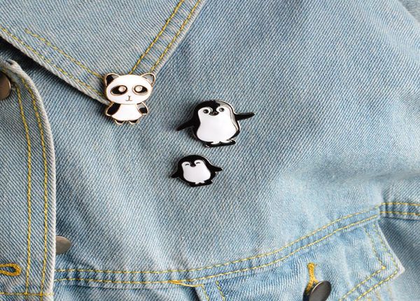 cute cartoon animal penguin panda metal kawaii enamel pin badge buttons brooch shirt denim jacket bag decorative brooches for wome9119473, Gray
cute cartoon animal penguin panda metal kawaii enamel pin badge buttons brooch shirt denim jacket bag decorative brooches for wome9119473, Gray