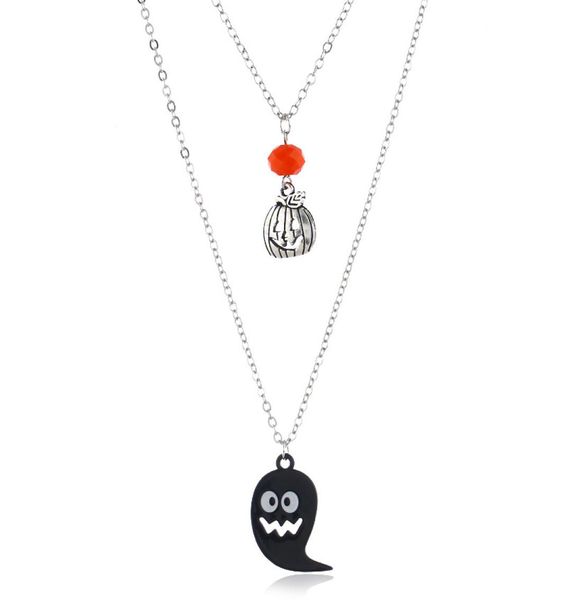 halloween jewelry pumpkin ghost pendant necklace charms doublelayered alloy sweater chain gifts for men and women4522827, Silver
halloween jewelry pumpkin ghost pendant necklace charms doublelayered alloy sweater chain gifts for men and women4522827, Silver