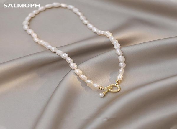 chokers baroque natural freshwater pearl necklace for women contracted temperament clavicle chain fashion elegant jewelry gifts5226678, Golden;silver
chokers baroque natural freshwater pearl necklace for women contracted temperament clavicle chain fashion elegant jewelry gifts5226678, Golden;silver
