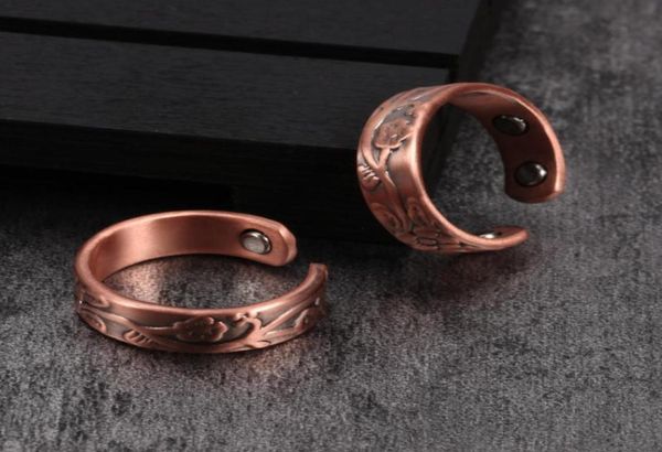 flower pure copper rings women magnetic 6mm vintage open cuff adjustable ring men wedding bands energy finger for cluster6358972, Golden;silver
flower pure copper rings women magnetic 6mm vintage open cuff adjustable ring men wedding bands energy finger for cluster6358972, Golden;silver