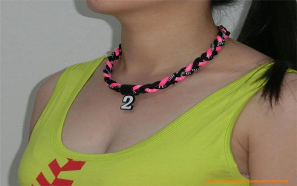power sports necklace energy tornado 3 ropes titanium necklaces bracelet5791593, Silver
power sports necklace energy tornado 3 ropes titanium necklaces bracelet5791593, Silver