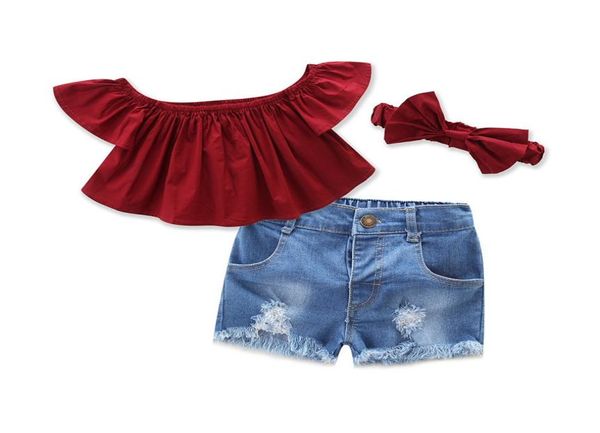 summer 2019 new kids fashion girls clothing sets 3 pcs tshirt pants headband suits for girls clothes children clothing1813223, White
summer 2019 new kids fashion girls clothing sets 3 pcs tshirt pants headband suits for girls clothes children clothing1813223, White