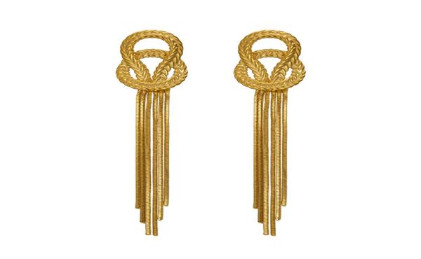 vintage women earring metal knot chain stud earrings for women punk jewelry gold chain tassel earring pendant gothic brincos femme9591009, Golden;silver
vintage women earring metal knot chain stud earrings for women punk jewelry gold chain tassel earring pendant gothic brincos femme9591009, Golden;silver