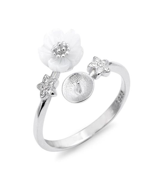 flower ring settings white shell 925 sterling silver star zircon diy pearl ring mount 5 pieces4880207, Slivery;crystal
flower ring settings white shell 925 sterling silver star zircon diy pearl ring mount 5 pieces4880207, Slivery;crystal