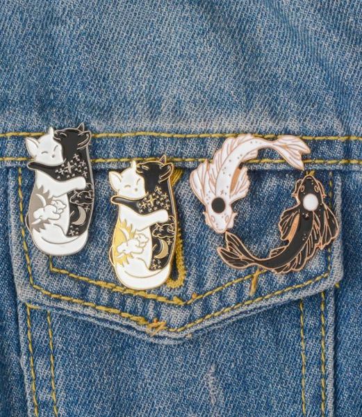 yin yang pins collection yinyang cat and fish brooches badges enamel pins japanese fish jewelry denim jacket canvas bag pin mixab1481364, Gray
yin yang pins collection yinyang cat and fish brooches badges enamel pins japanese fish jewelry denim jacket canvas bag pin mixab1481364, Gray