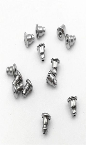 100pcs stainless steel earring backs bullet sers earrings plugs earrings sr diy silver plated color findings jewelry acces9590606, White
100pcs stainless steel earring backs bullet sers earrings plugs earrings sr diy silver plated color findings jewelry acces9590606, White