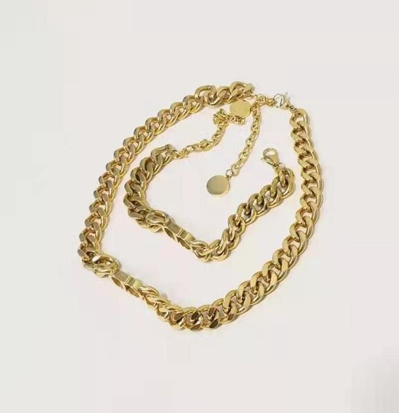 fashion choker letter necklace bracelet 18k gold plated necklaces chain earring for men and women party lovers gift hip hop choker6325017, Golden;silver
fashion choker letter necklace bracelet 18k gold plated necklaces chain earring for men and women party lovers gift hip hop choker6325017, Golden;silver