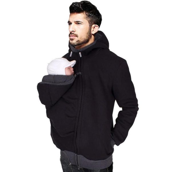 2020 baby carrier hoodies for dad men039s kangaroo jackets with zipper coat men carry baby sweatshirt black winter warm3684195
2020 baby carrier hoodies for dad men039s kangaroo jackets with zipper coat men carry baby sweatshirt black winter warm3684195