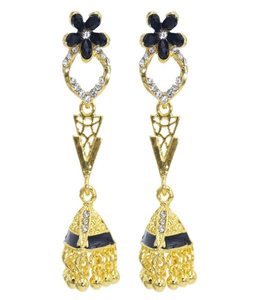 vintage jhumka earrings for women gold metal flower crystal bells bead tassel earring party afghan indian jewelry gift5145773, Silver
vintage jhumka earrings for women gold metal flower crystal bells bead tassel earring party afghan indian jewelry gift5145773, Silver