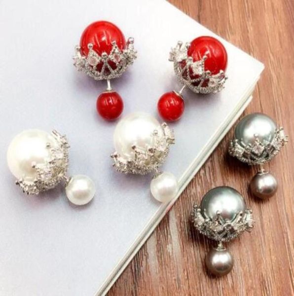 fashion designer double sided luxury lovely cute zircon pearl earrings for woman girls2945967, Golden;silver
fashion designer double sided luxury lovely cute zircon pearl earrings for woman girls2945967, Golden;silver