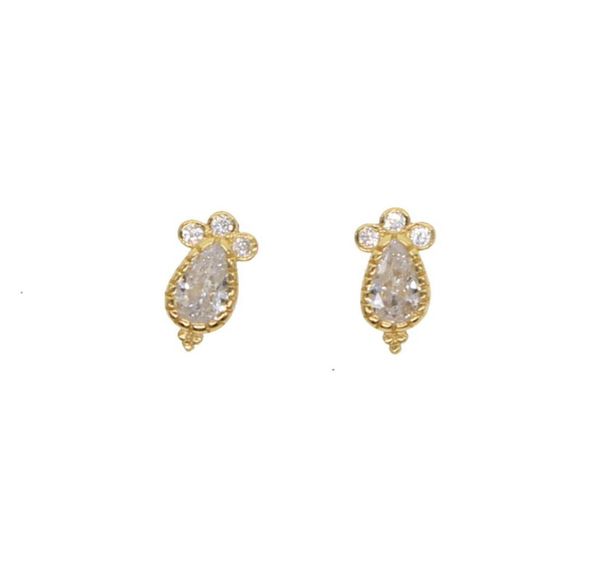 sweet little earring for young girl 100 925 sterling silver waterdrop cz shiny bling cz stud minimal multi piercing cute stud2391649, Golden;silver
sweet little earring for young girl 100 925 sterling silver waterdrop cz shiny bling cz stud minimal multi piercing cute stud2391649, Golden;silver