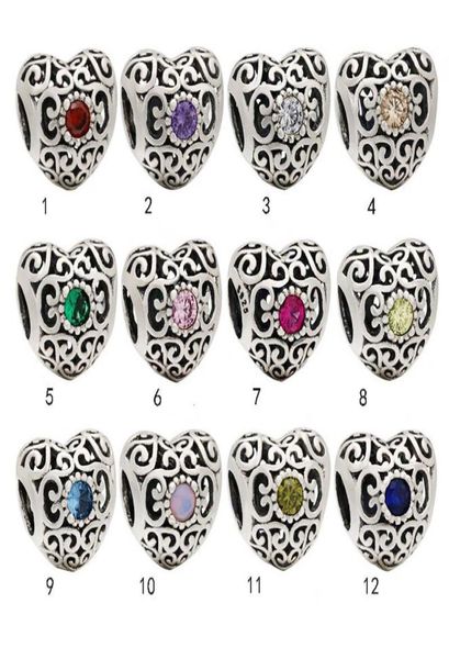 100 925 sterling silver hollow birthstone heart charm fit original european charm bracelet fashion women jewelry accessories4083833, Bronze;silver
100 925 sterling silver hollow birthstone heart charm fit original european charm bracelet fashion women jewelry accessories4083833, Bronze;silver