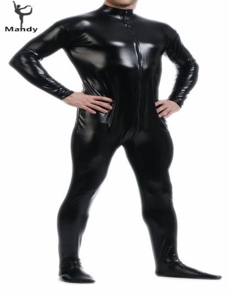 wholeblack latex shiny turtleneck long sleeve metallic men catsuit womens skintight unitard lycra bodysuit zentai with6062099, Black 
wholeblack latex shiny turtleneck long sleeve metallic men catsuit womens skintight unitard lycra bodysuit zentai with6062099, Black
