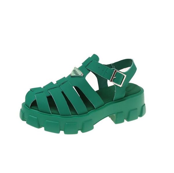 new thick sole sandals women wrap toe hollow outs roman sandalias women casual beach shoes summer platform sandals, Black
new thick sole sandals women wrap toe hollow outs roman sandalias women casual beach shoes summer platform sandals, Black