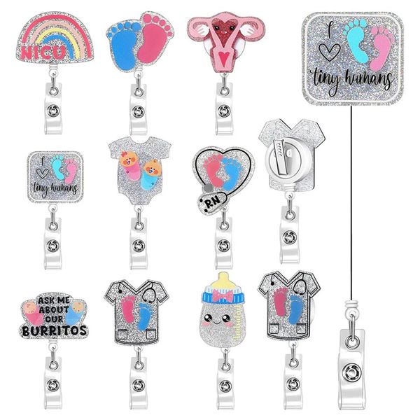 10 pcs/lot custom key rings baby theme badge reel retractable nurse gift nicu baby feet uterus badge holder nurse accessories for nursing st, Slivery;golden
10 pcs/lot custom key rings baby theme badge reel retractable nurse gift nicu baby feet uterus badge holder nurse accessories for nursing st, Slivery;golden