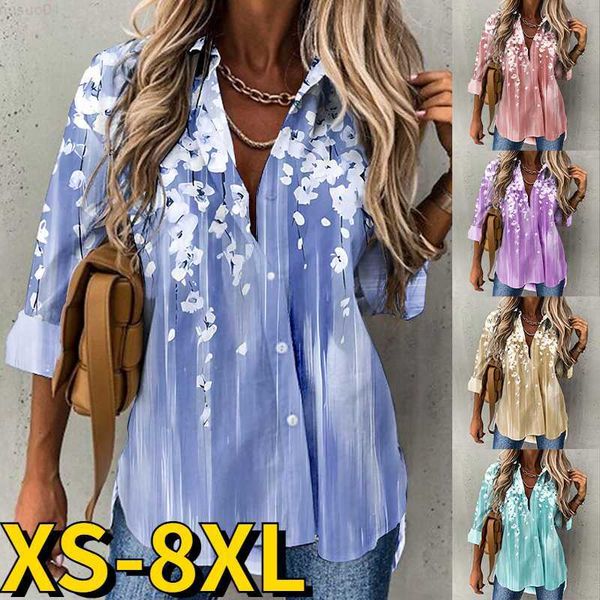 women's blouses shirts 2023 new everyday street trend blouse autumn winter women retro loose size long sleeve v-neck floral print butto, White
women's blouses shirts 2023 new everyday street trend blouse autumn winter women retro loose size long sleeve v-neck floral print butto, White