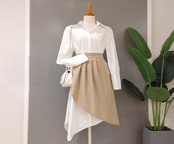 casual dresses women clothes 2022 white party dress office irregular shirt elegant long sleeve female pleated spring 2 pieces4113582, Black;gray
casual dresses women clothes 2022 white party dress office irregular shirt elegant long sleeve female pleated spring 2 pieces4113582, Black;gray