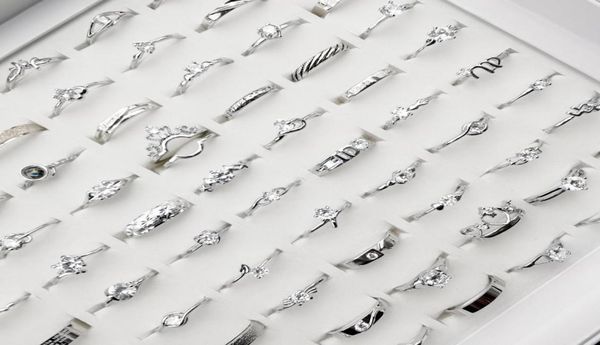 whole 100pcs sparkling silver rings fashion simple women039s wedding band rings mixed style gift party engagement jewelry1667925
whole 100pcs sparkling silver rings fashion simple women039s wedding band rings mixed style gift party engagement jewelry1667925