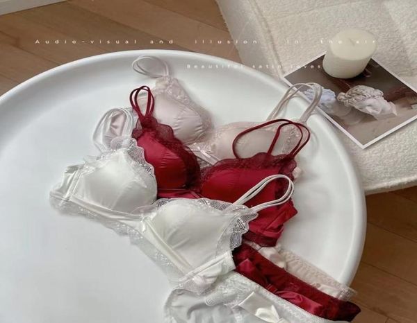 bras sets lace satin latex underwear set thin cotton breathable comfortable small breasts lingerie suits beautiful intimates 2312709, Red;black
bras sets lace satin latex underwear set thin cotton breathable comfortable small breasts lingerie suits beautiful intimates 2312709, Red;black