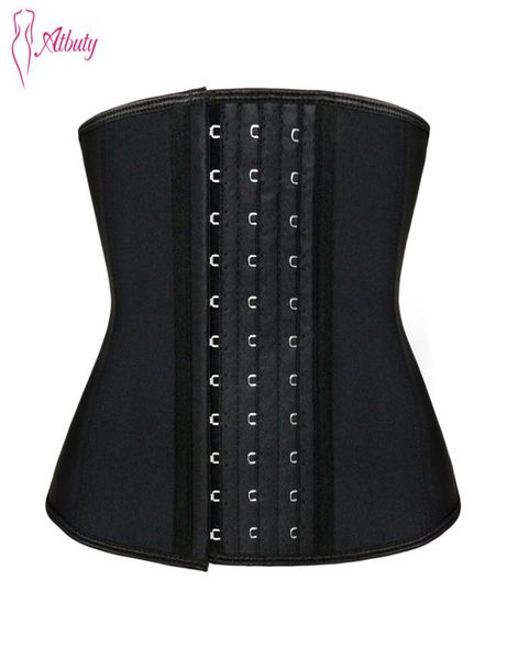 atbuty waist trainer 9 inches short torso latex waist shaper corset 9 steel boned hooks body shaper y190702011173837, Black;white
atbuty waist trainer 9 inches short torso latex waist shaper corset 9 steel boned hooks body shaper y190702011173837, Black;white