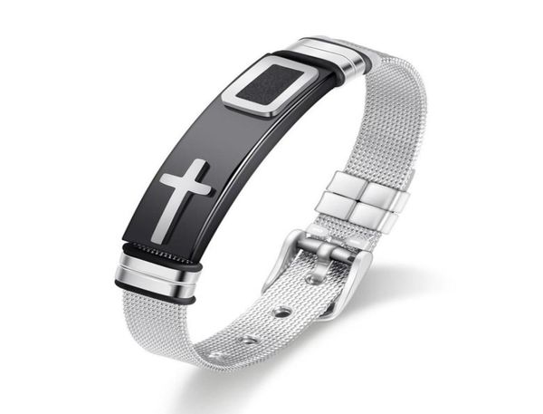 believe gold jesus cross bracelet bangle stainless steel pin buckle watch bands wristband bracelets for men fashion jewelry9351583, Black
believe gold jesus cross bracelet bangle stainless steel pin buckle watch bands wristband bracelets for men fashion jewelry9351583, Black