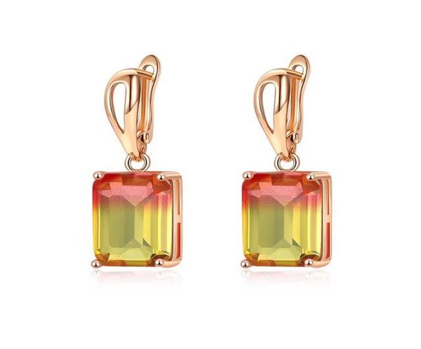 rainbowblue red zircon rose gold color dangle earrings wedding colorful for women jewelry gifts chandelier2144647, Silver
rainbowblue red zircon rose gold color dangle earrings wedding colorful for women jewelry gifts chandelier2144647, Silver
