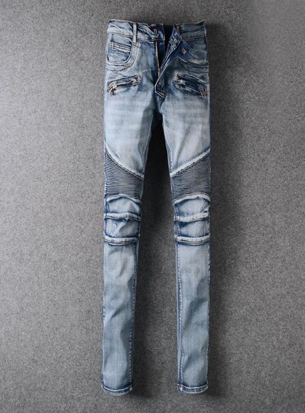 mens fold skinny light blue jeans fashion designer pleated panelled zipper slim fit motorcycle biker hip hop denim pants 9571763880
mens fold skinny light blue jeans fashion designer pleated panelled zipper slim fit motorcycle biker hip hop denim pants 9571763880