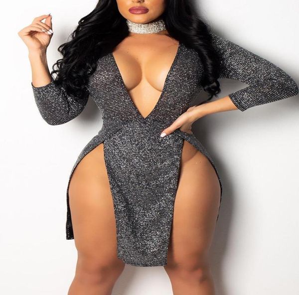 casual dresses fashion women party mini dress long sleeve deep v neck bodycon clubwear9471584, Black;gray
casual dresses fashion women party mini dress long sleeve deep v neck bodycon clubwear9471584, Black;gray