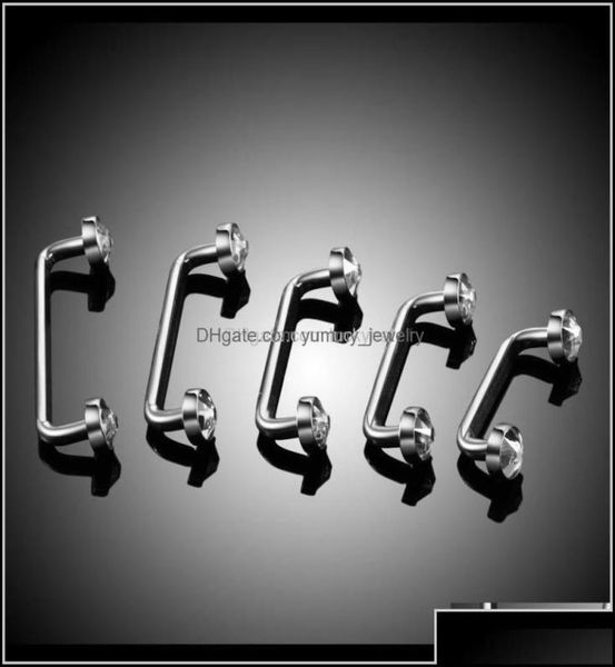 eyebrow jewelry body drop delivery 2021 1pc g23 titanium internally thread crystal gem surface barbell piercing 14g cz micro derma8050783, Silver
eyebrow jewelry body drop delivery 2021 1pc g23 titanium internally thread crystal gem surface barbell piercing 14g cz micro derma8050783, Silver