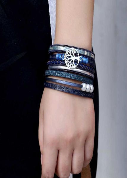 multilayer tree of life bracelet laugh every day magnetic buckle leather women bracelets wristband cuffs will and sandy fashion je3866836, Golden;silver
multilayer tree of life bracelet laugh every day magnetic buckle leather women bracelets wristband cuffs will and sandy fashion je3866836, Golden;silver
