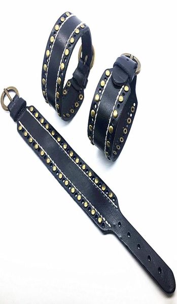 whole 10pcslot men039s bracelets black genuine leather handmade studded bracelet punk style fashion jewelry6306166, Golden;silver
whole 10pcslot men039s bracelets black genuine leather handmade studded bracelet punk style fashion jewelry6306166, Golden;silver