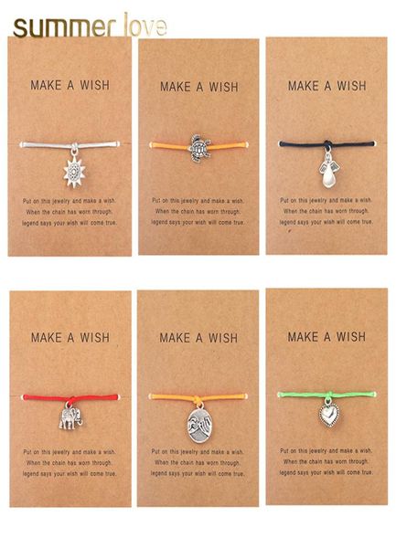 handmade 5 color wax rope braided charm bracelet for women men elephant life of tree friendship love turtle pendant bracelet with 7421644, Golden;silver
handmade 5 color wax rope braided charm bracelet for women men elephant life of tree friendship love turtle pendant bracelet with 7421644, Golden;silver