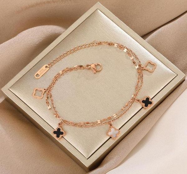 charm bracelets ladies lucky fourleaf clover titanium steel bracelet girlfriends student temperament korean simple gift casual je2961266, Golden;silver
charm bracelets ladies lucky fourleaf clover titanium steel bracelet girlfriends student temperament korean simple gift casual je2961266, Golden;silver