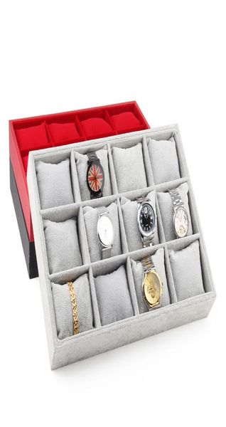 tonvic blackredgraylinen watch bangle bracelet jewelry display tray stand holder with 12pcs pillow4081913, Black
tonvic blackredgraylinen watch bangle bracelet jewelry display tray stand holder with 12pcs pillow4081913, Black