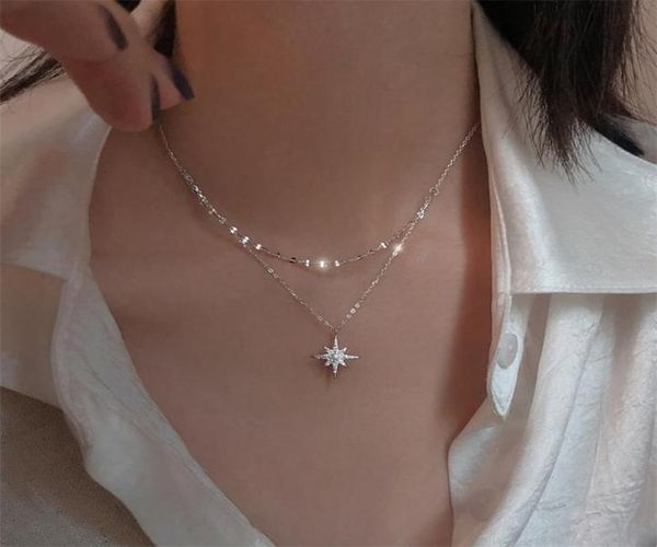 s925 sterling silver star moon double necklace women clavicle chain shiny diamond fashion jewely accessories 2208181533904
s925 sterling silver star moon double necklace women clavicle chain shiny diamond fashion jewely accessories 2208181533904